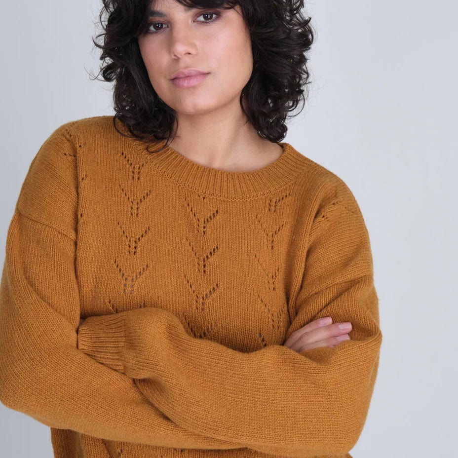 Bibico Women&#39;s Sweater Merino Wool Sweater - Riva
