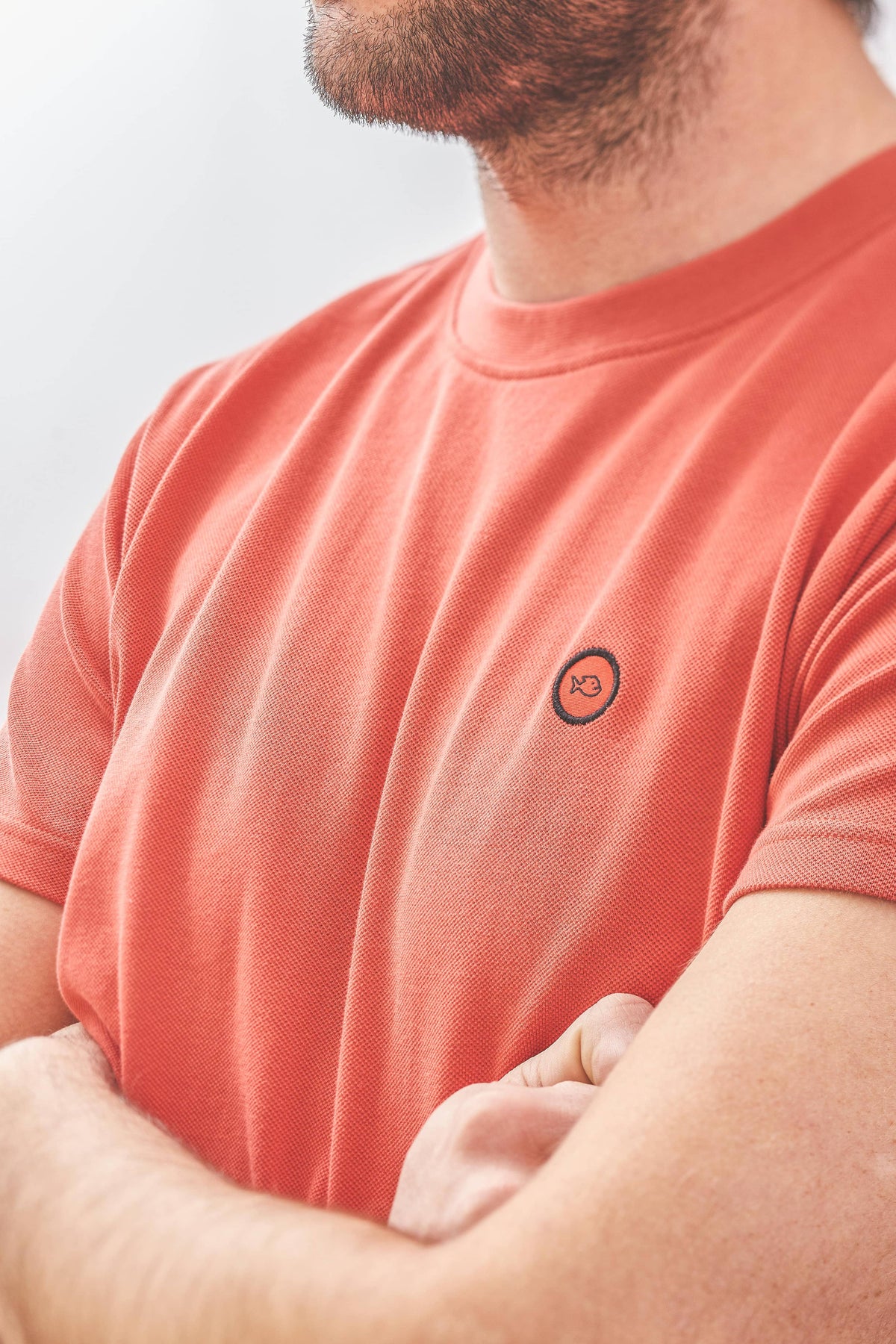 Billybelt Men's Short Sleeve Top Men's Organic Cotton Knitted T-shirt