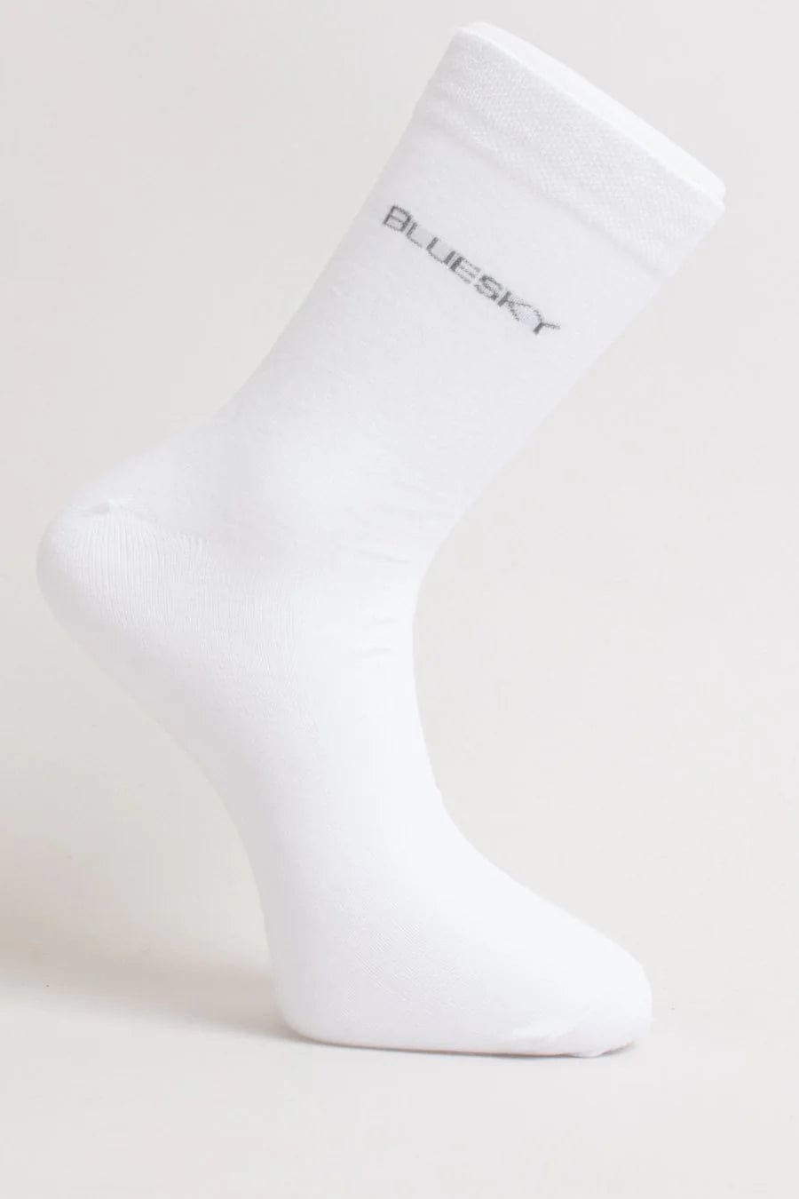 Blue Sky Men's Socks White Men's Dress Socks Bamboo viscose