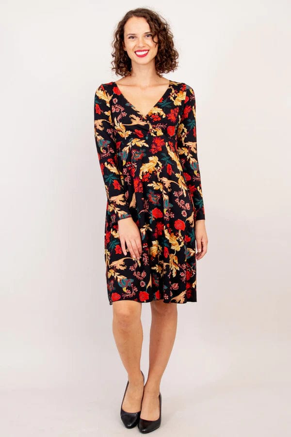 Blue Sky Women's Dress Ornate / S Faux Wrap Dress - Denver