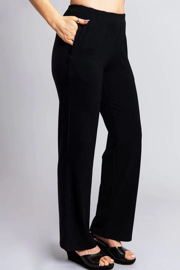 Black Wide-leg Pants for Women
