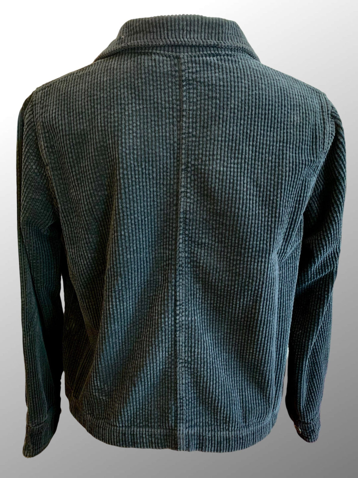 Cutloose 24 Women's Long Sleeve Top Lux Corduroy Crop Jacket