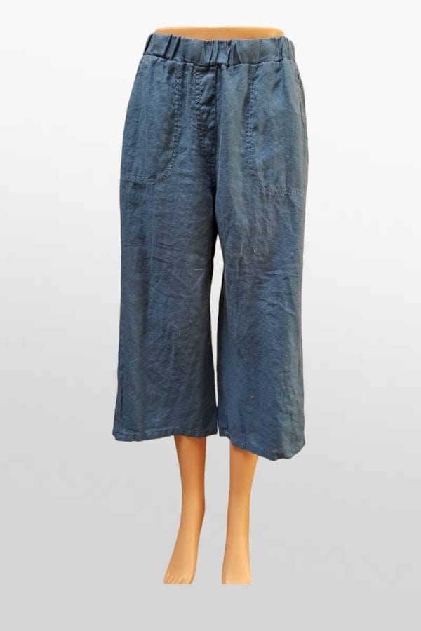 Cutloose 24 Women's Pants Easy Crop Linen Pants