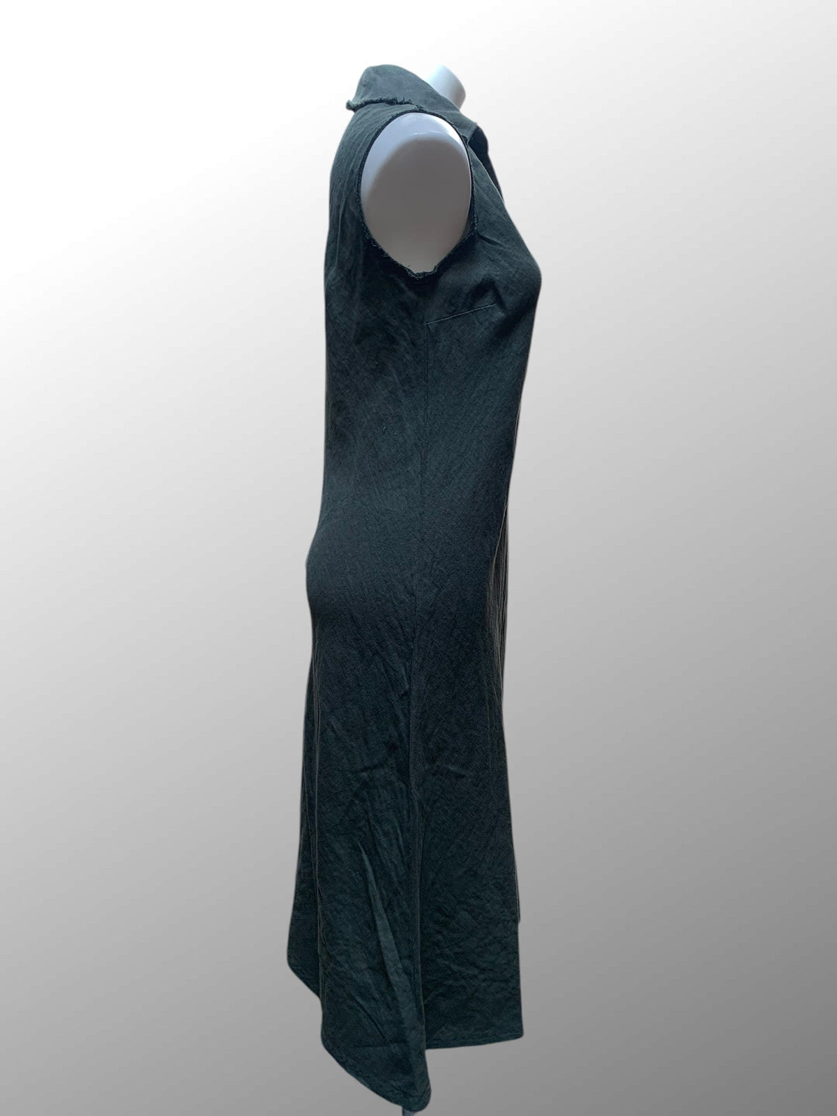 Cutloose 25 Women's Dress Linen Bias Placket Dress