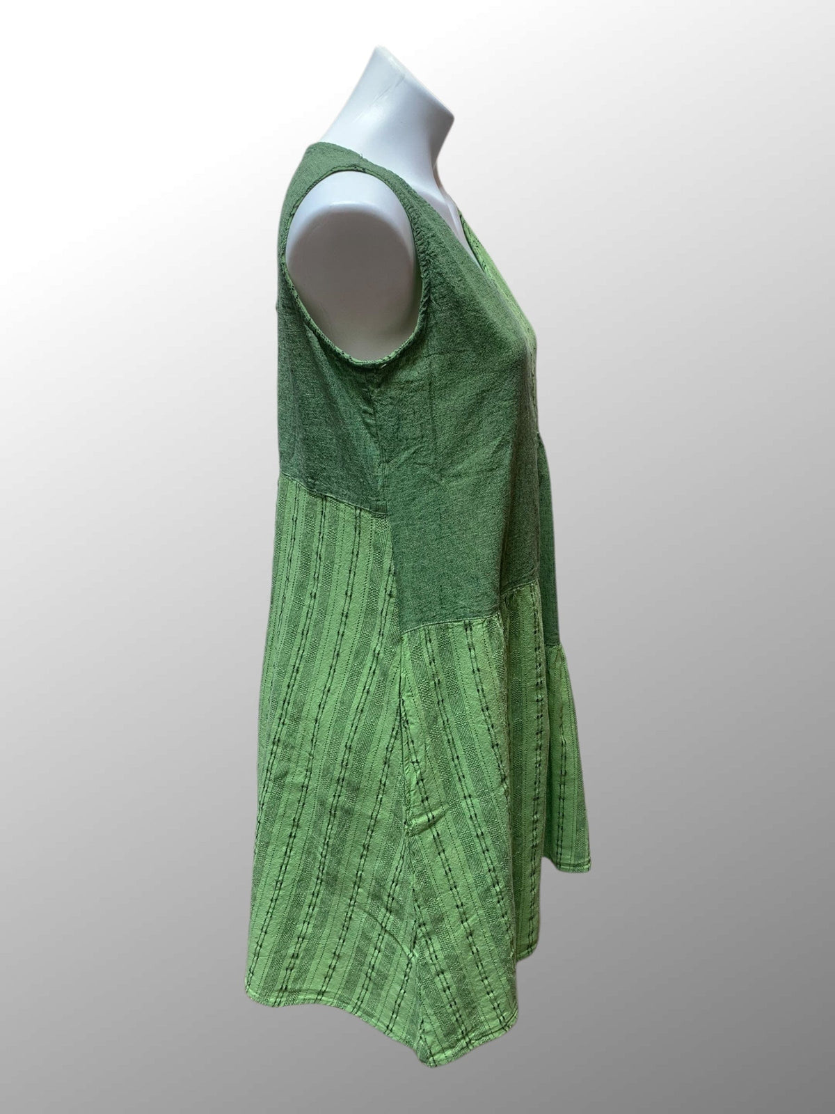 Cutloose 25 Women's Dress Pinstripe Patch Dress