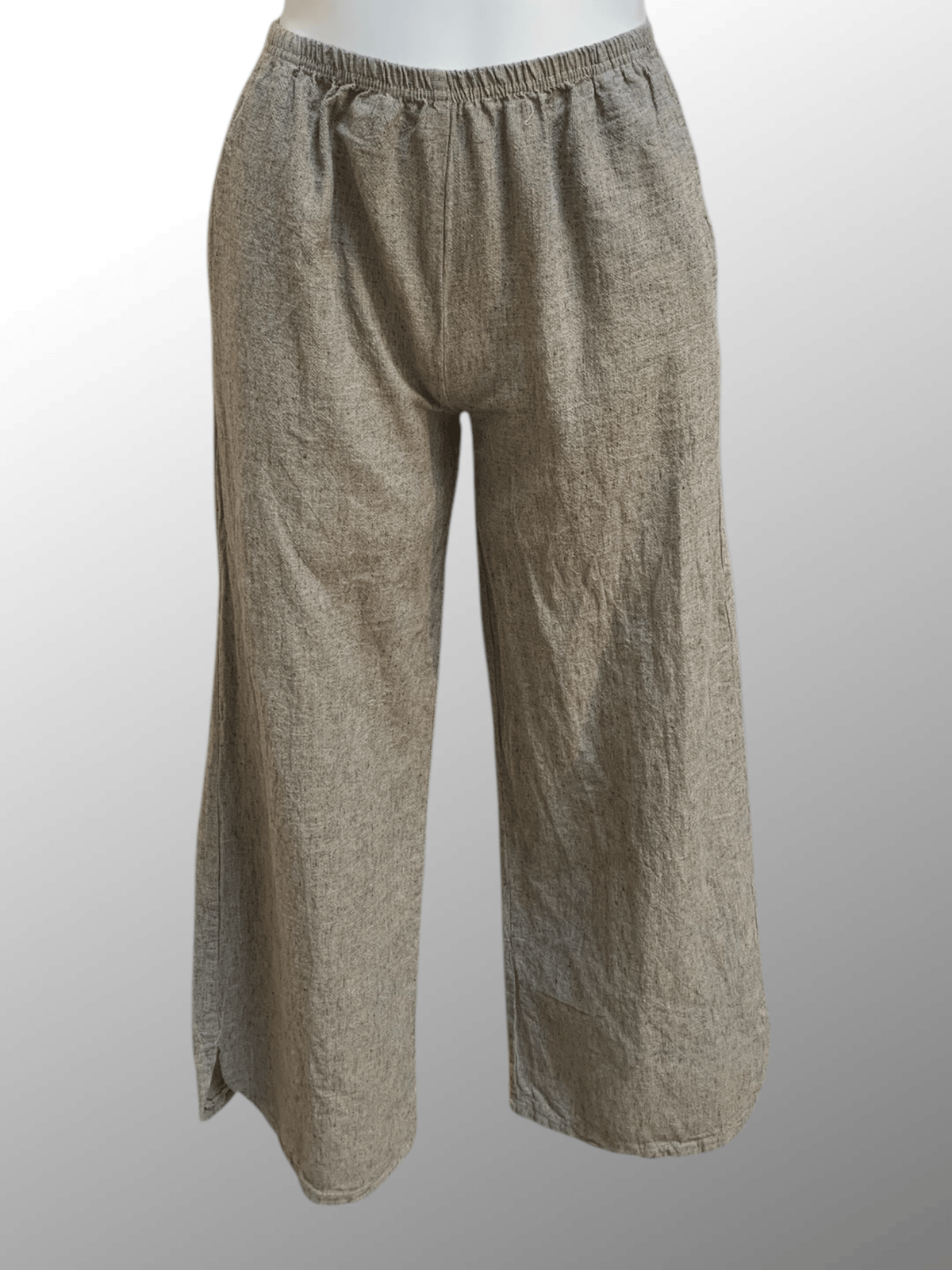 Cutloose 25 Women's Pants Cashew / XS Vented Linen Blend Crosshatch Pants