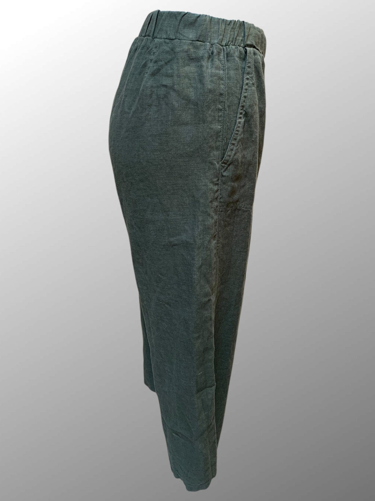 Cutloose 25 Women's Pants Easy Crop Linen Pants