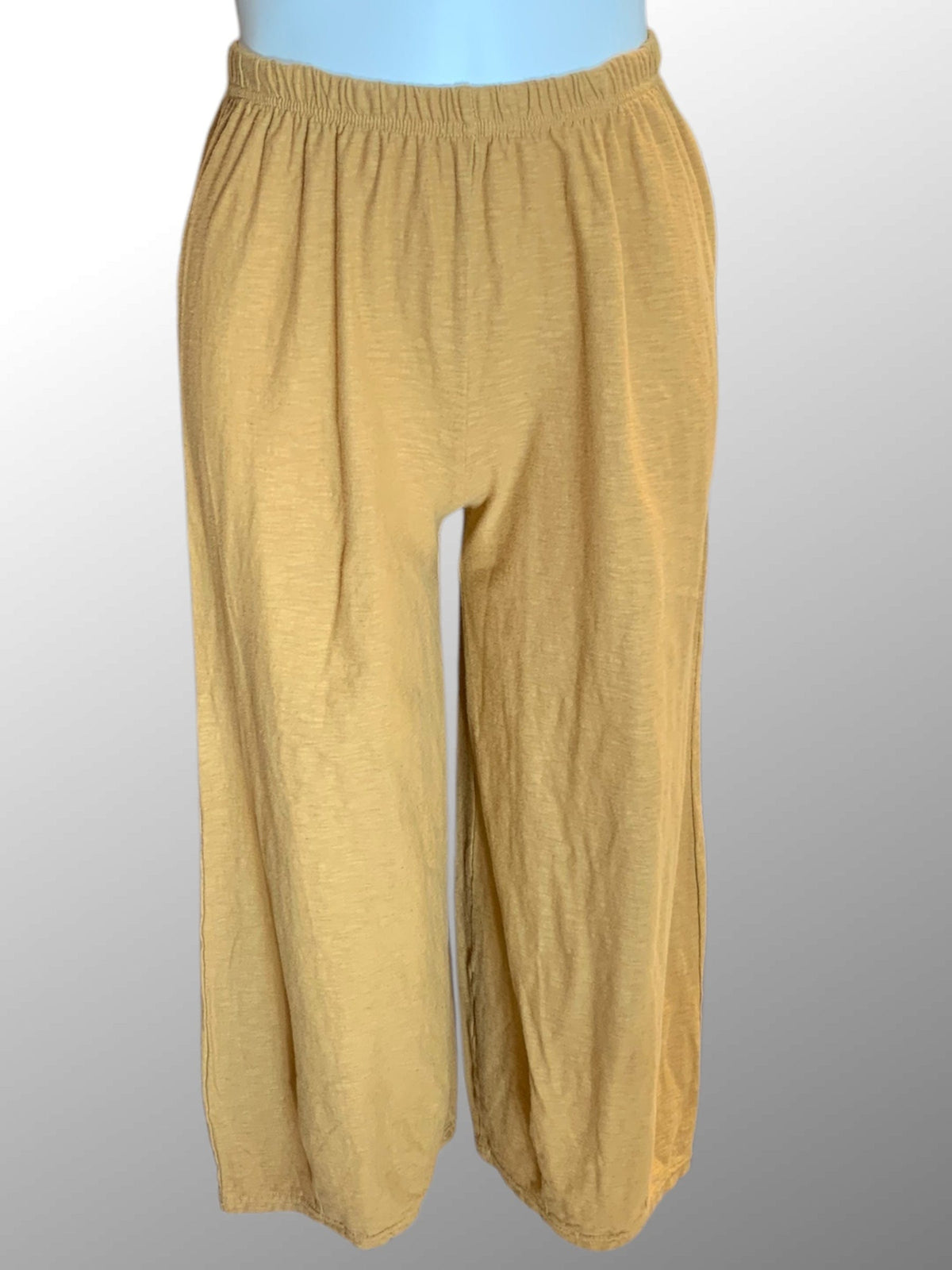 Cutloose 25 Women's Pants Manuka Honey / XS Linen Cotton Cropped Pants with Darts