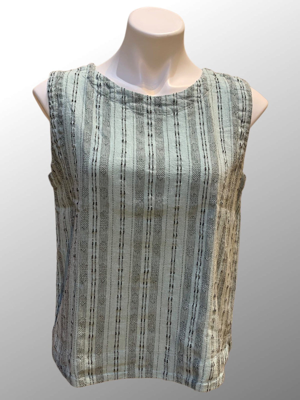 Cutloose 25 Women's Sleeveless Top Fountain / S Pinstripe Sleeveless Top