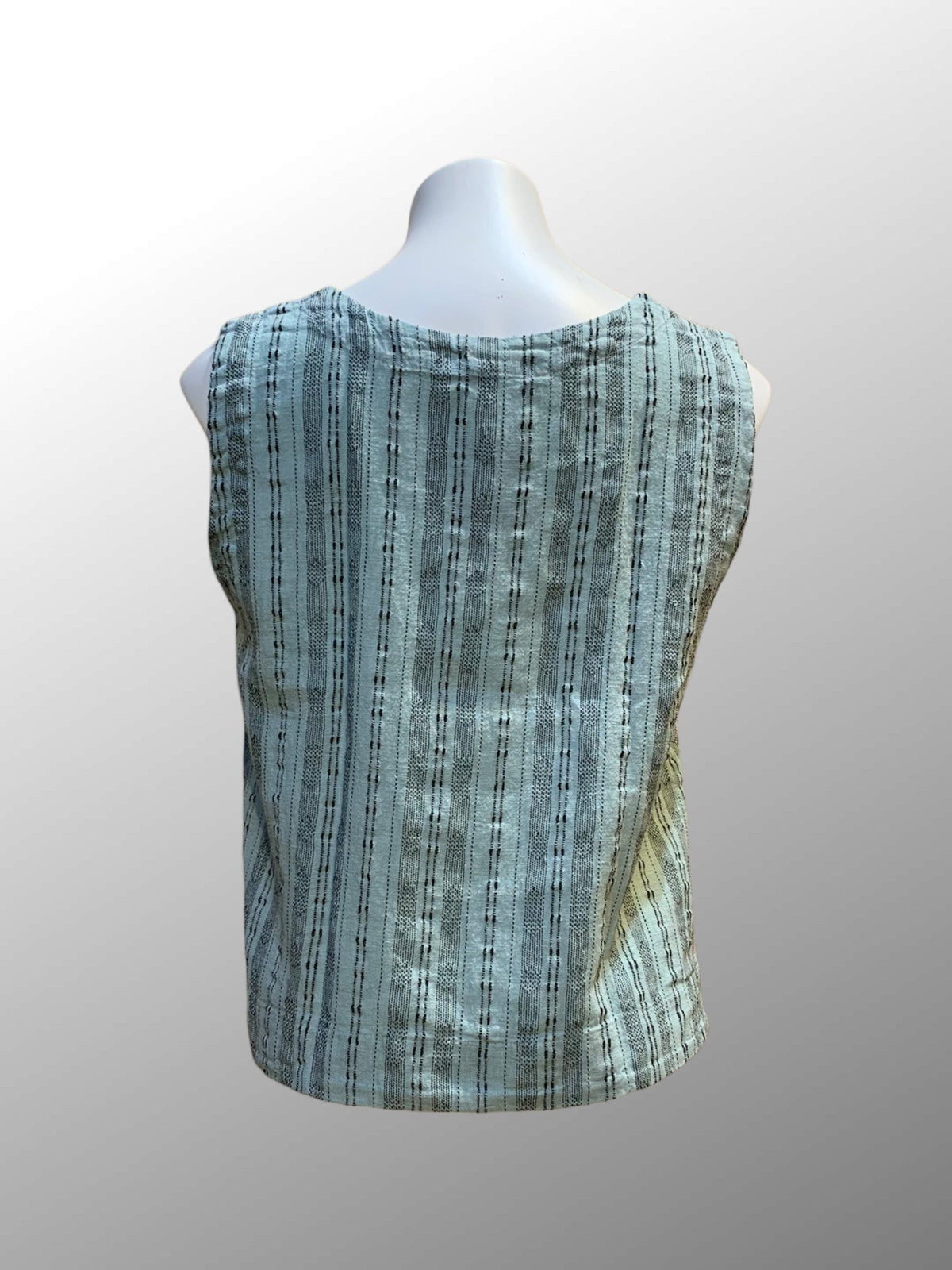 Cutloose 25 Women's Sleeveless Top Pinstripe Sleeveless Top