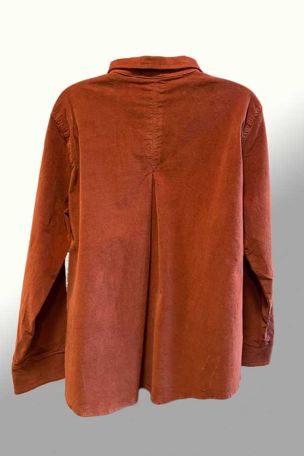 Cutloose Women's Long Sleeve Top Crop Jacket - mini corduroy