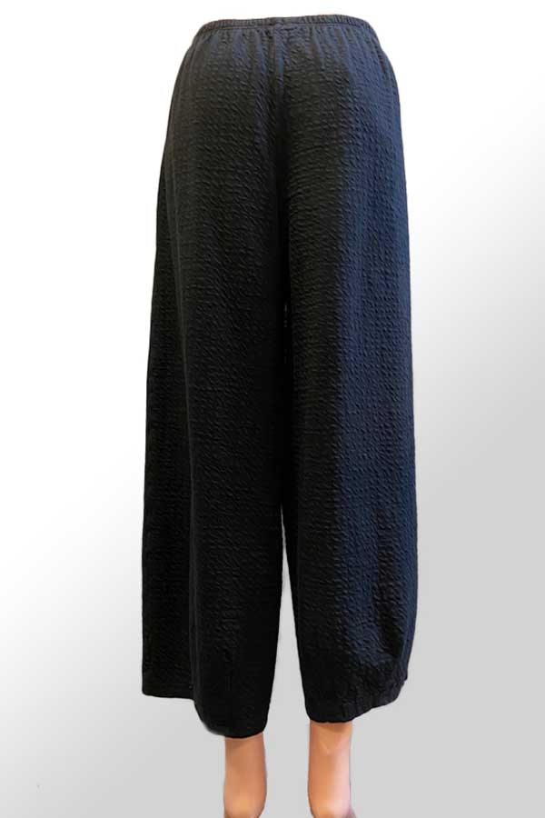 Cutloose Women's Pants Cotton Pants with Darts - textured