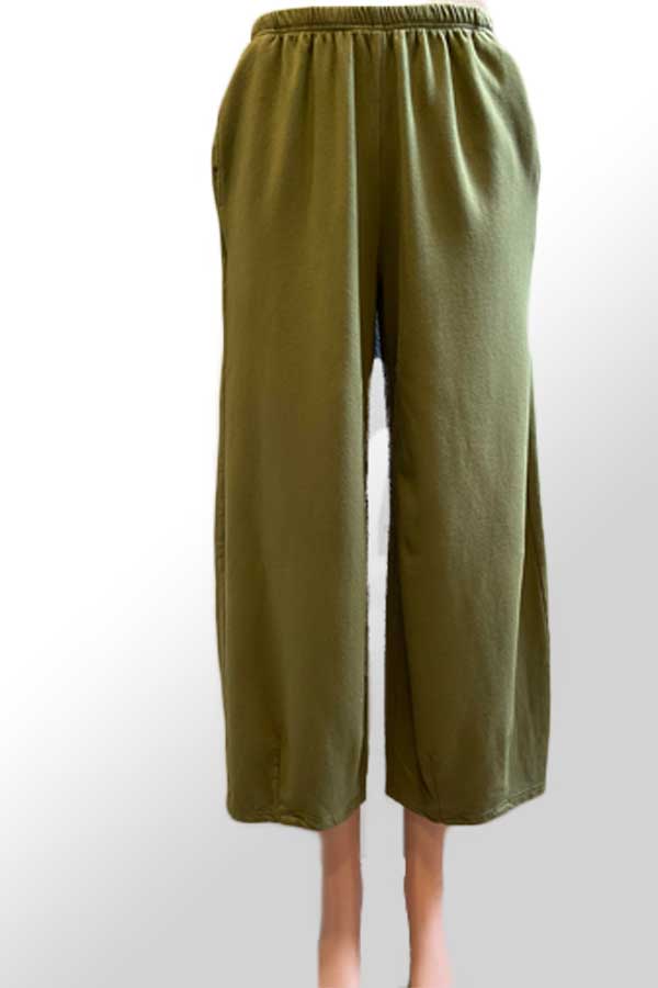 Light Fleece Pants with Darts - Natural Clothing Company