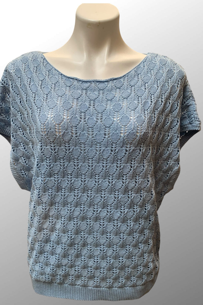 Echo Verde Women's Sweater Winter Ice / O/S Knit Sweater Vest - Birdie