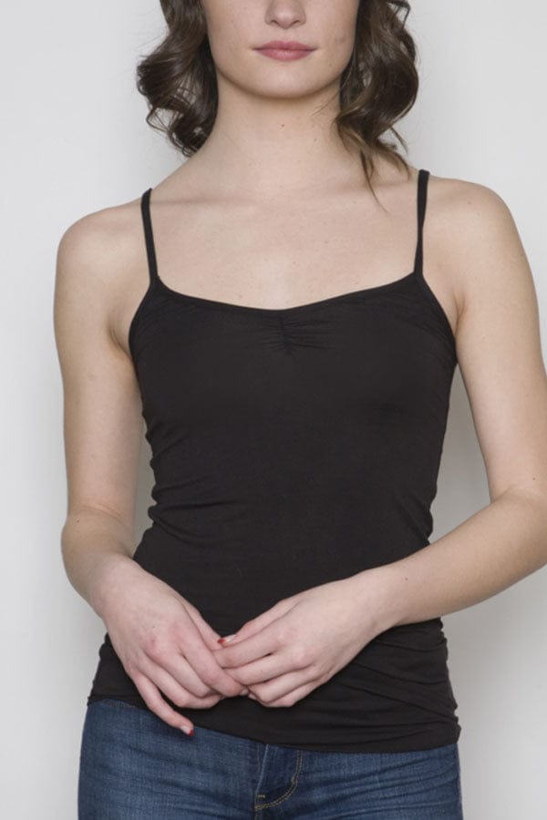 Echo Verde Women's Underwear Black / XS Comfort Intimates - Light Tank, viscose from bamboo