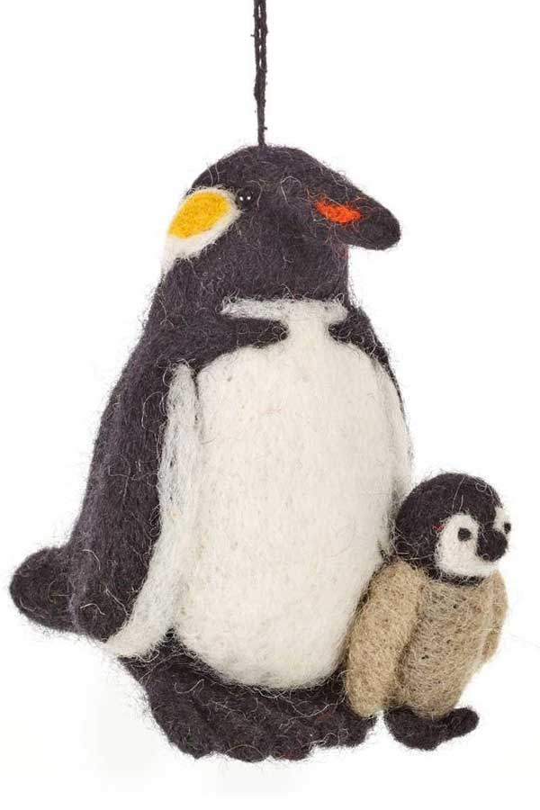 Felt So Good Snuggly Penguins Felt Decoration - Animal Pals