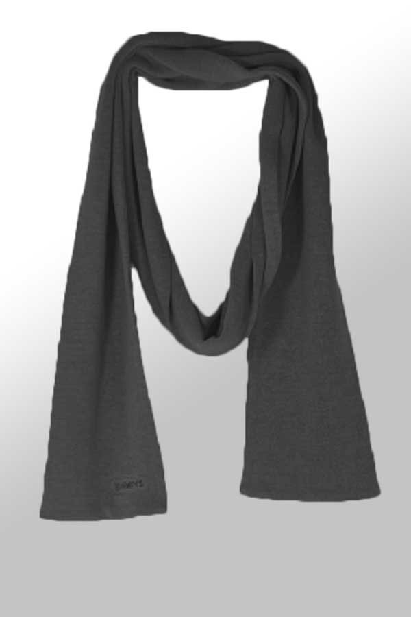 Hempy's Scarf Black 100% Hemp Knit Scarf