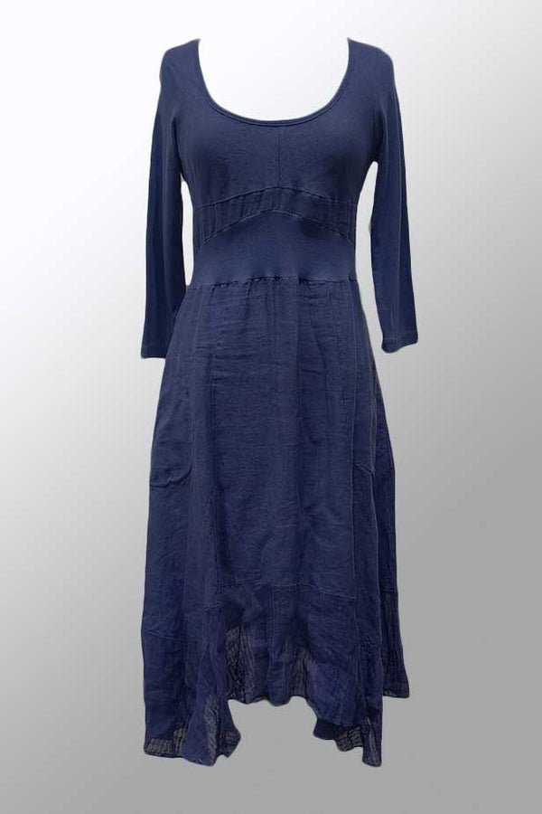 Italian Linen Dress by Inizio - Flutter