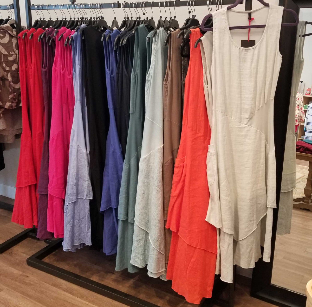 Inizio Women's Dress Italian Linen Dress by Inizio-Flutter