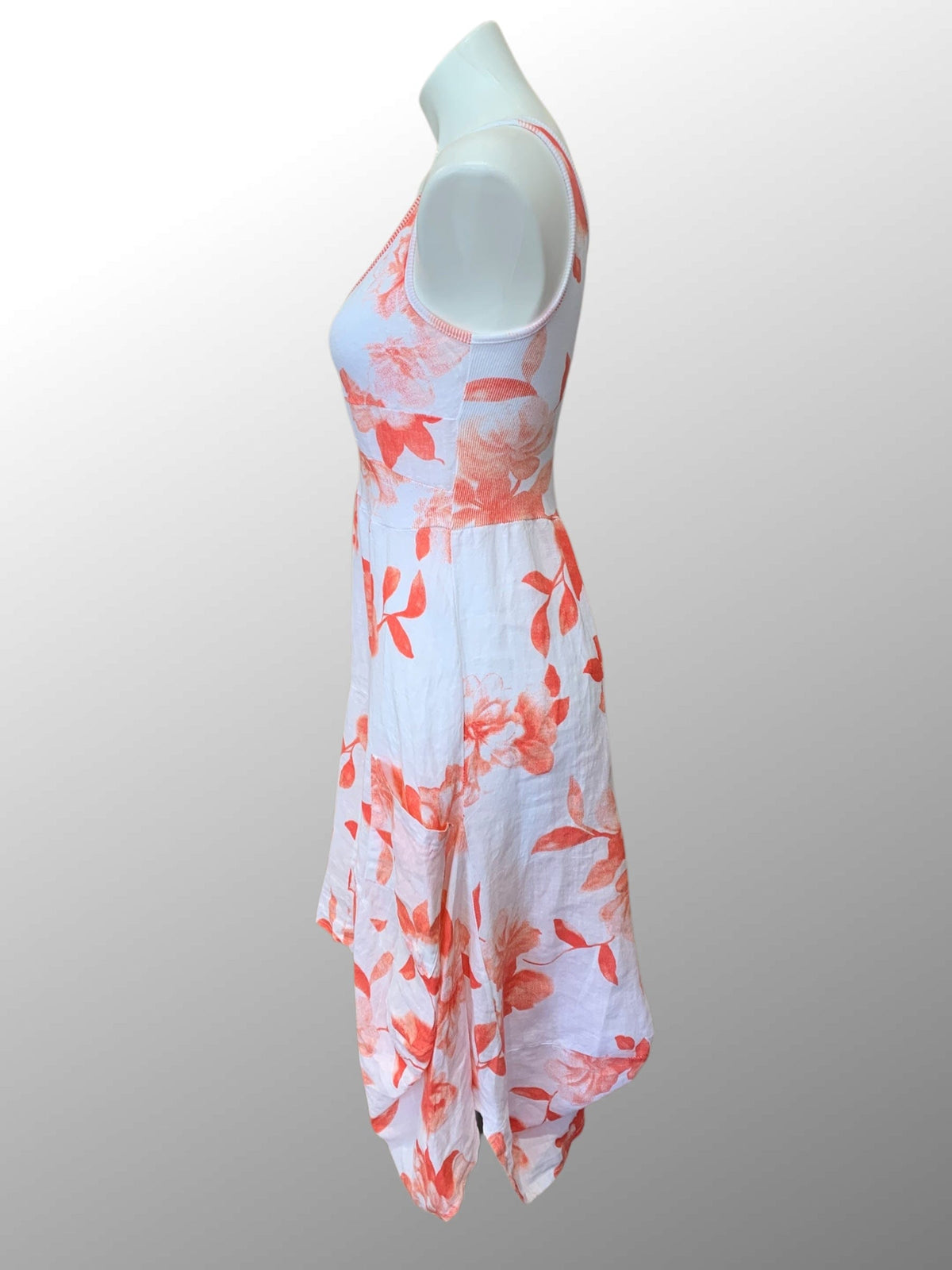 Inizio Women's Dress Linen Magic Sleeveless Dress by Inizio - Flowers