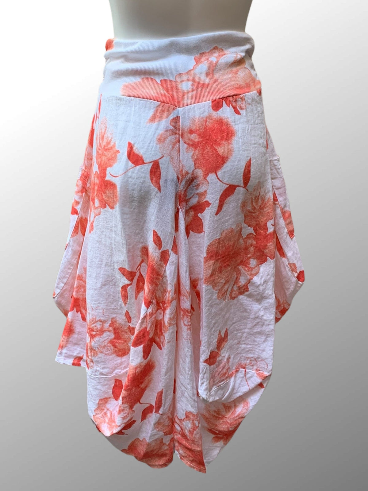 Inizio Women's Skirt Linen Magic Skirt from Inizio - Flowers