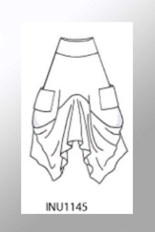 Inizio Women's Skirt Linen Magic Skirt from Inizio - solid colors