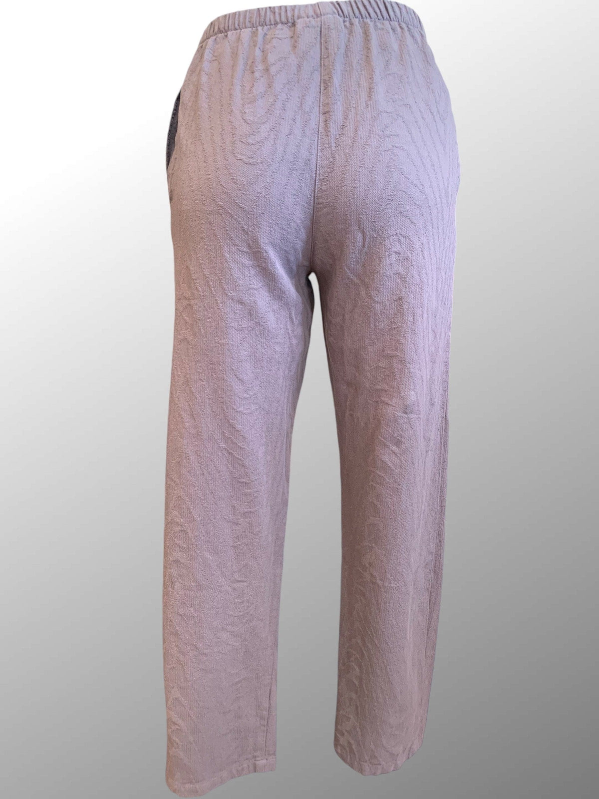 Kleen Women's Long Sleeve Top Textured Linen-Blend Pants