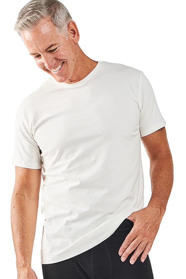 Maggie's Men's Short Sleeve Top Heather Grey / M Men's Organic Cotton T-shirt Unisex