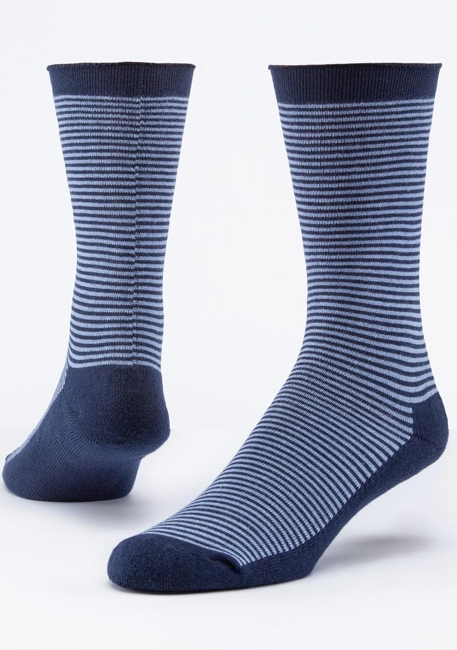 Maggie's Unisex Socks Cushioned Organic Cotton Blend Crew Socks
