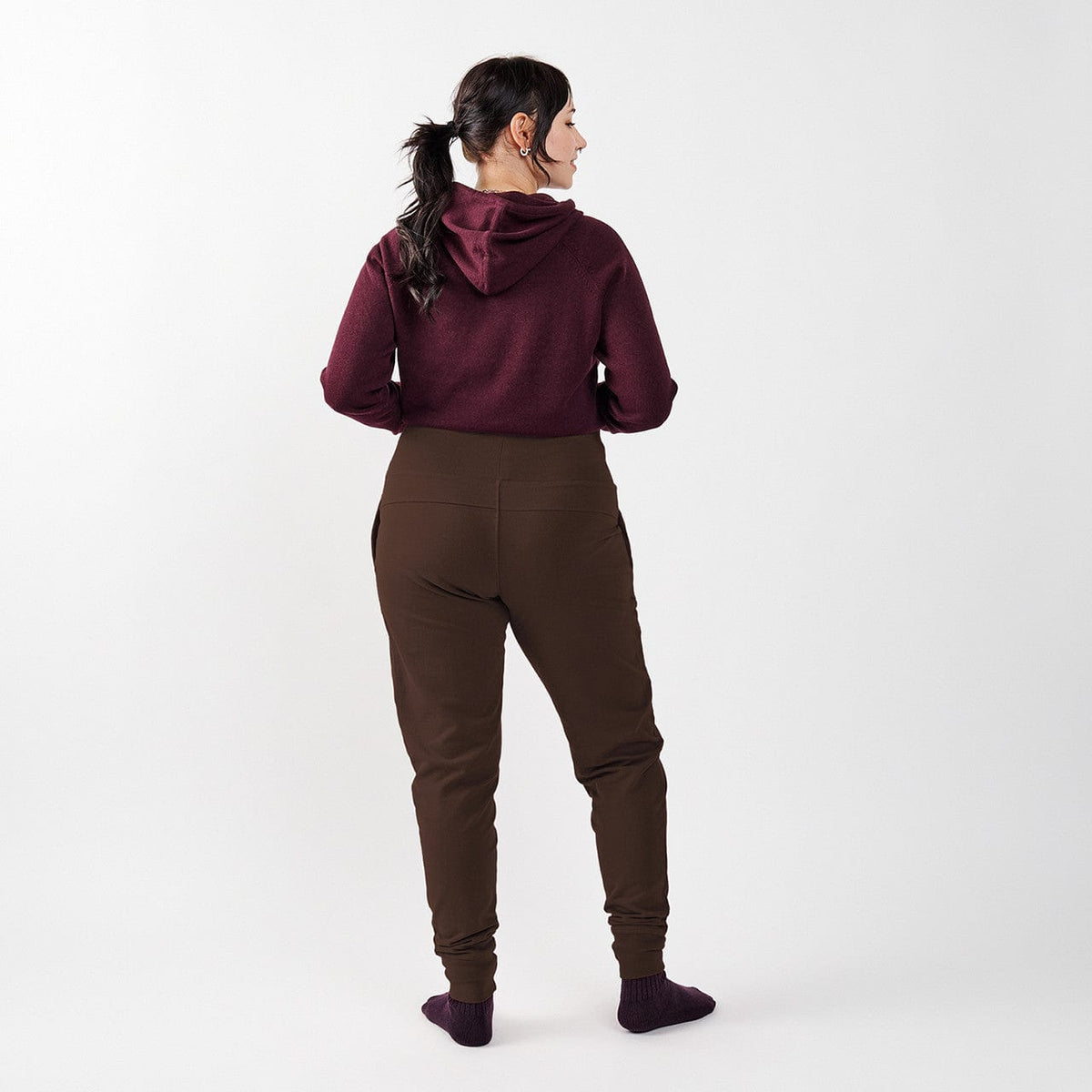 Maggie's Women's Pants Organic Cotton Fleece Joggers