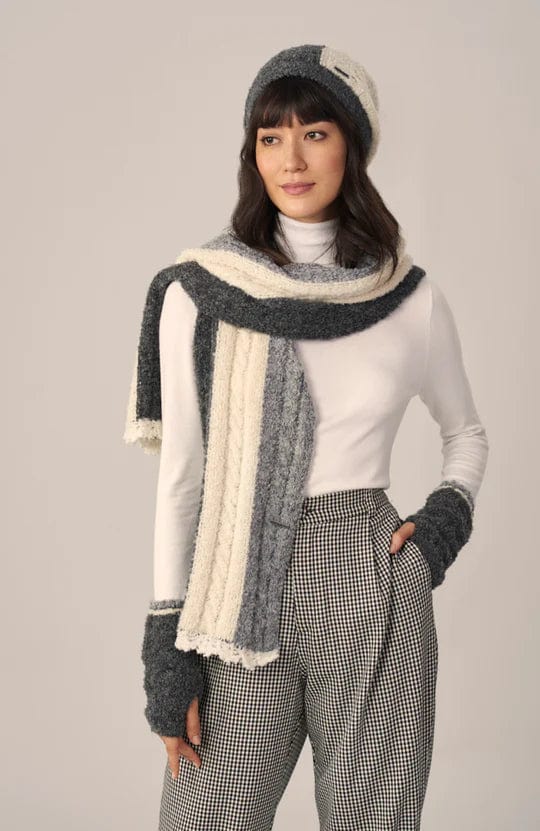 Wuaman Hat women Alpaca Boucle Set