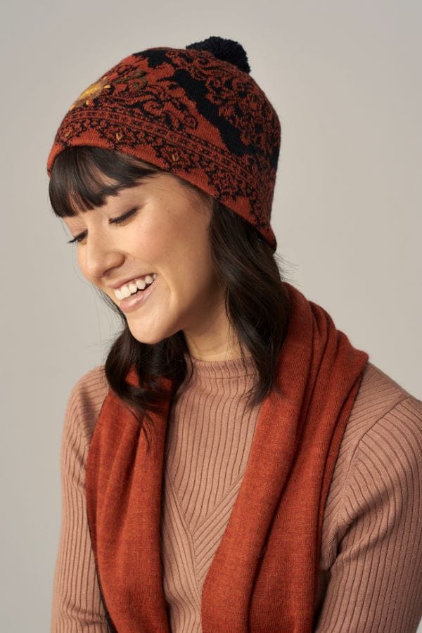 Wuaman Hat women Alpaca Embroidered Hat