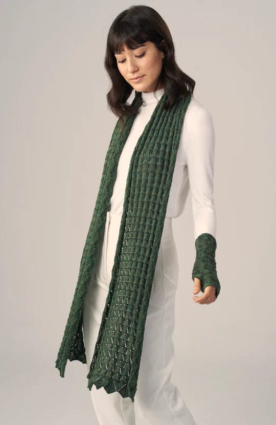 Wuaman Scarf Olive / one size Alpaca Scarf - Penelope