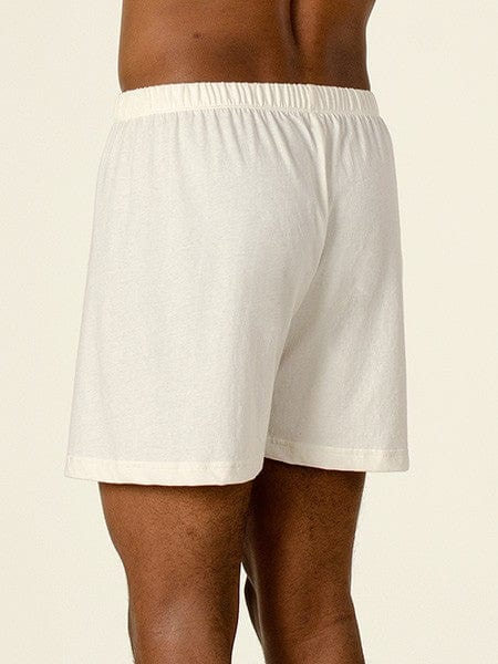 Mens 100% Pure Organic Cotton Boxer Briefs Undyed Chemical Free Underwear  Small 