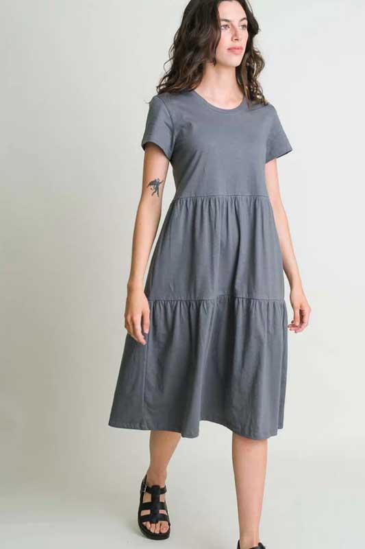 Bibico Women&#39;s Dress Organic Jersey Dress - Maya