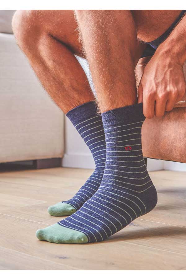 Billybelt Men's Socks Men's Cotton Socks Stripes rl4