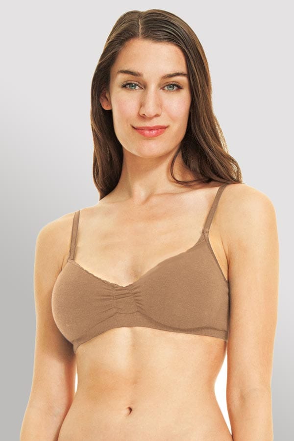 Blue Canoe Organic Bra Beige / S Softly Padded Bra - organic cotton