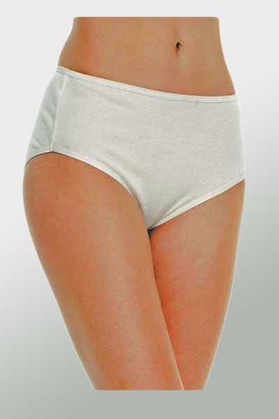 ORGANICKID Women's 100% Organic 100% Cotton Underwear Full Briefs