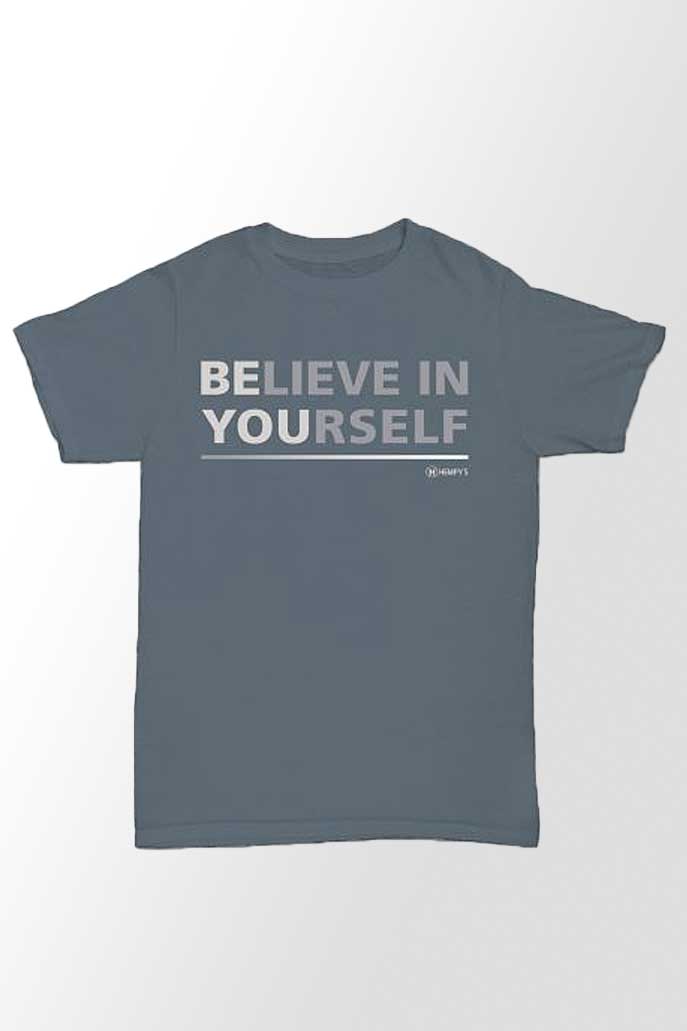 Hempy's Men's Short Sleeve Top Hemp Blend T-shirt - Be You