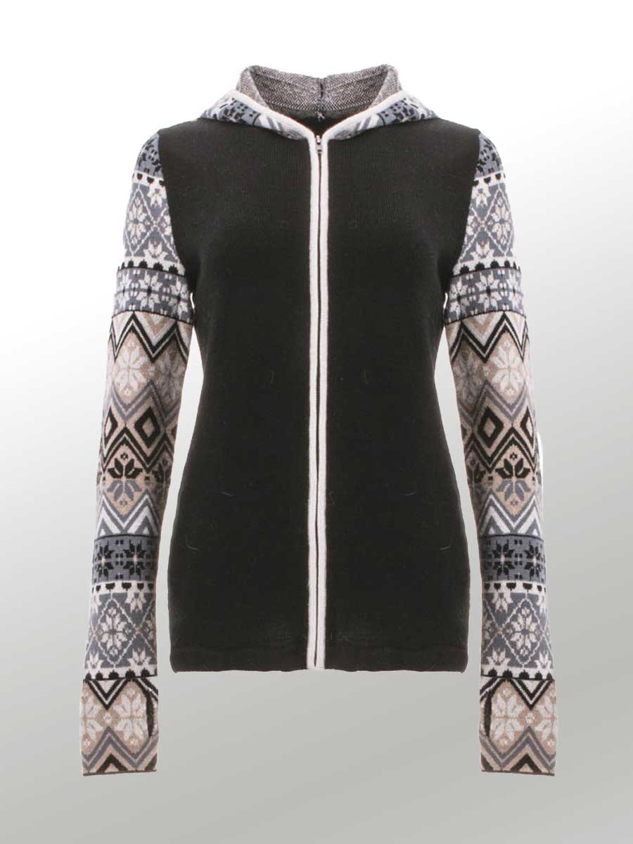 Icelandic Design Women's Sweater L Merino Wool Hoodie - Naomi (L only)