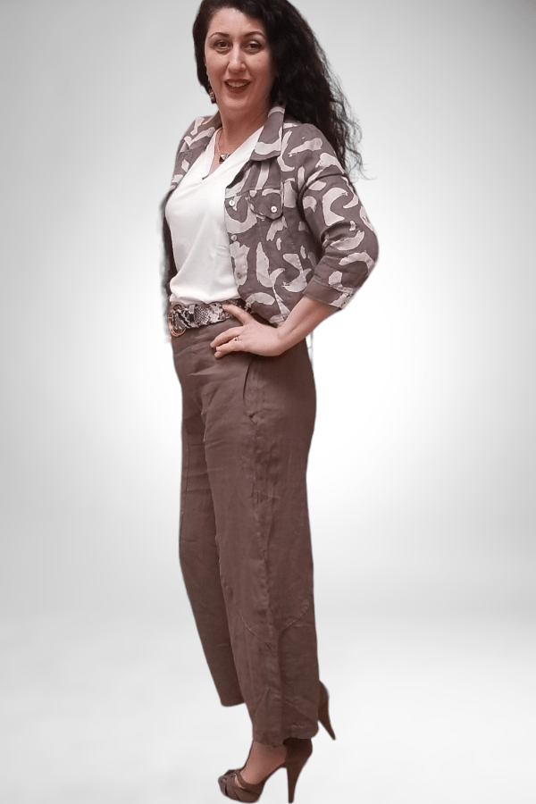 Inizio Women's Jacket Light Linen Jacket from Inizio