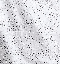 Inizio Women's Pants White bkgd black dots / S Linen Pants from Inizio - Dots