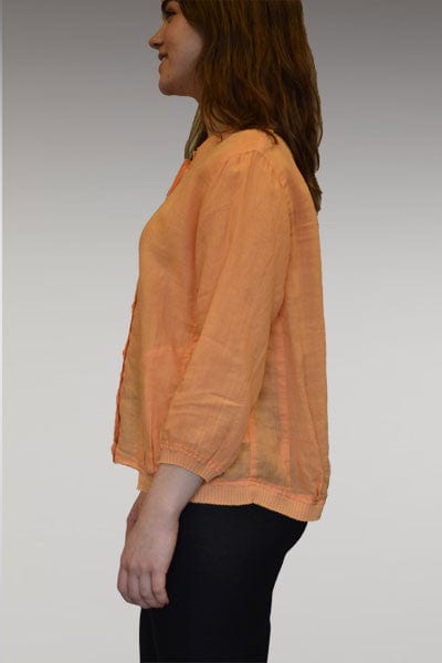 Light Summer Jacket with a Trim - Natural Clothing Company