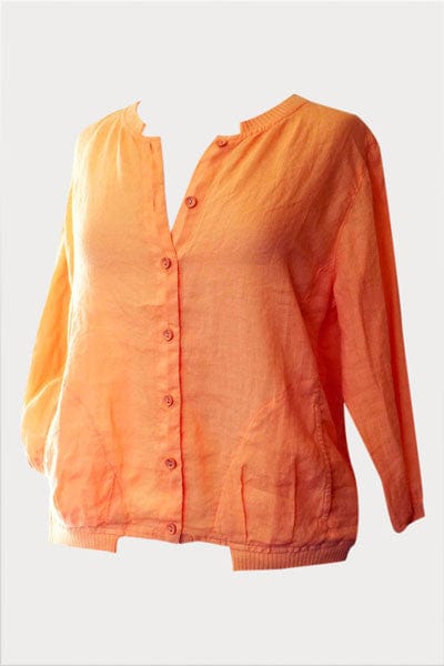 Light Summer Jacket with a Trim - Natural Clothing Company