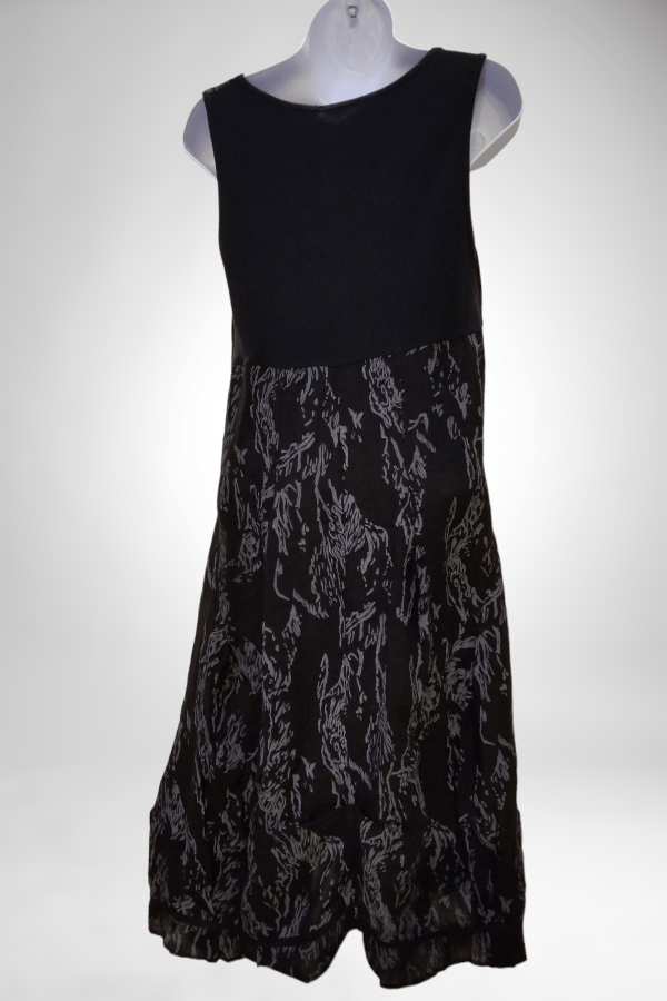 Lands Downunder Women's Dress Italian Linen Dress Sleeveless - Reef