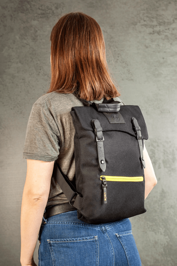 Limon backpack Dark Grey Recycled Backpack - Fossa