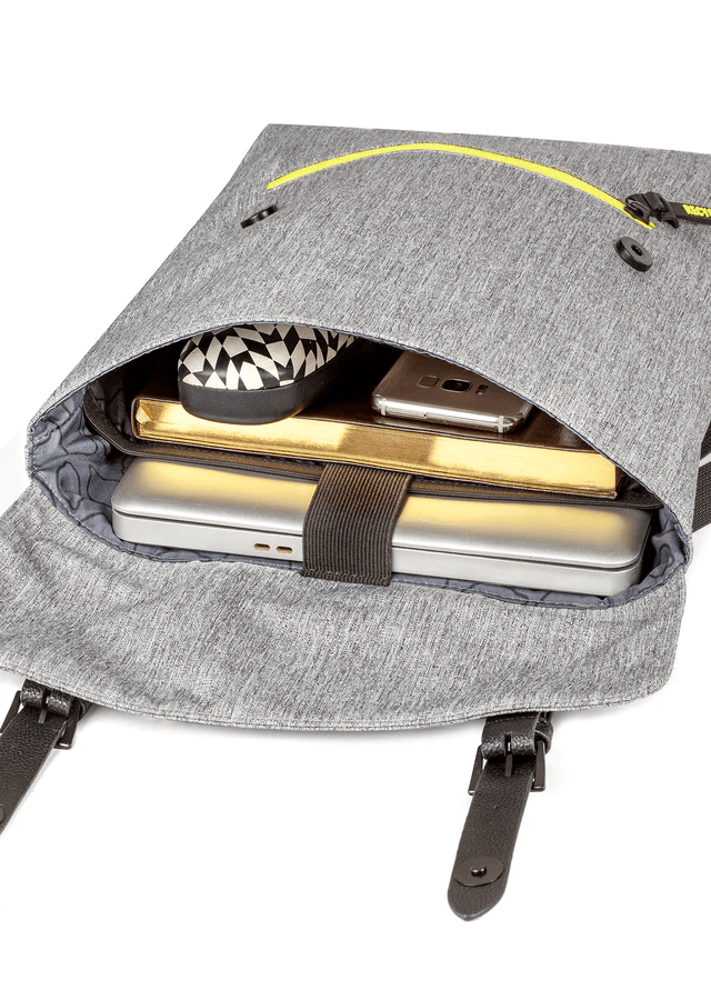 Limon backpack Light Grey Recycled Backpack - Fossa