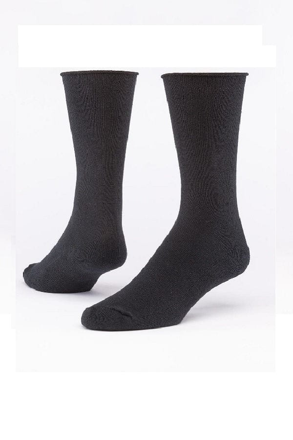 Maggie&#39;s Unisex Socks Black / 9-11 (women&#39;s) Cushioned Organic Cotton Crew Socks