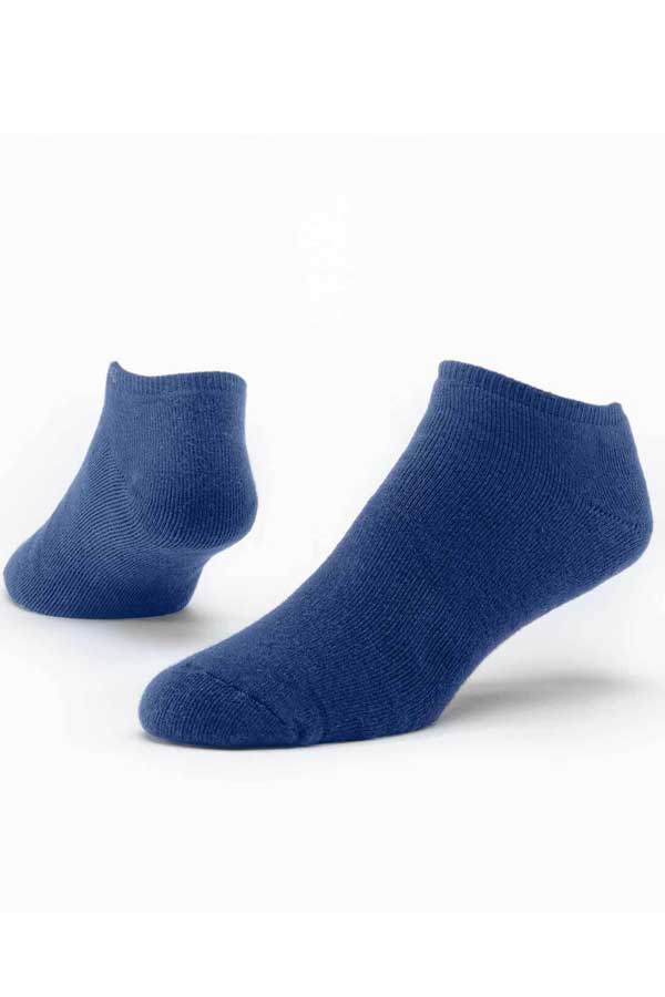Maggie's Unisex Socks Navy / 9-11 (Medium) Organic Cotton Blend Footie Socks