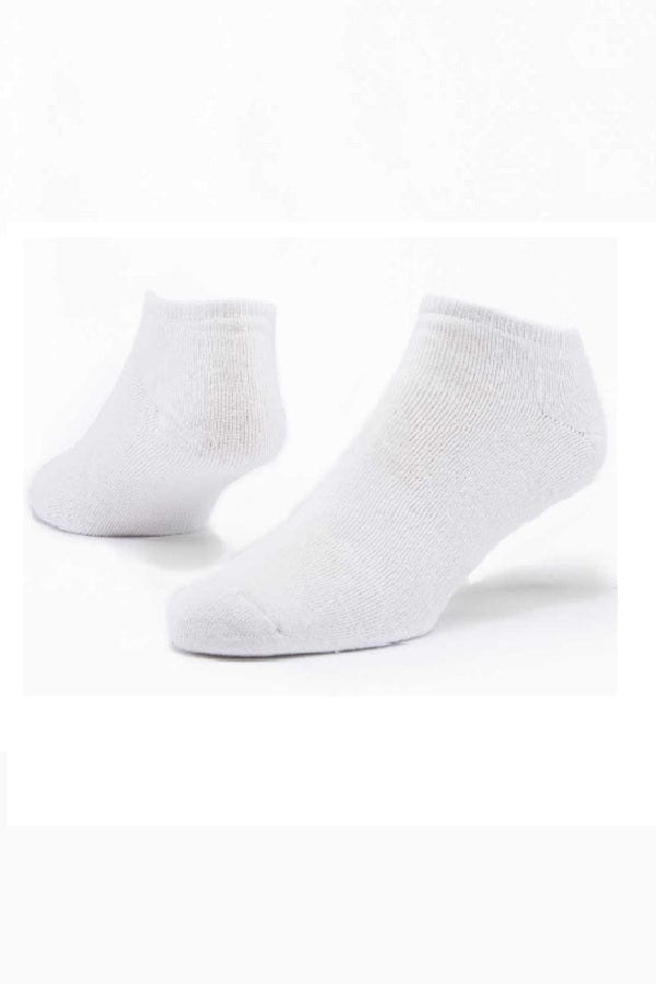 Maggie&#39;s Unisex Socks White / 9-11 (Medium) Organic Cotton Blend Footie Socks